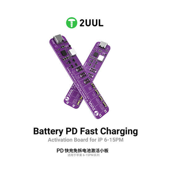 2UUL BT01 Battery PD Fast Charging & Activation Board for iPhone 6-15PM