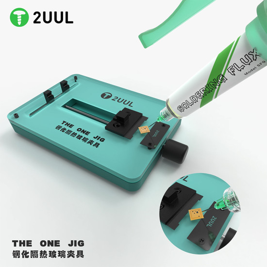 2UUL THE ONE JIG Tempered Insulated Glass PCB Stand