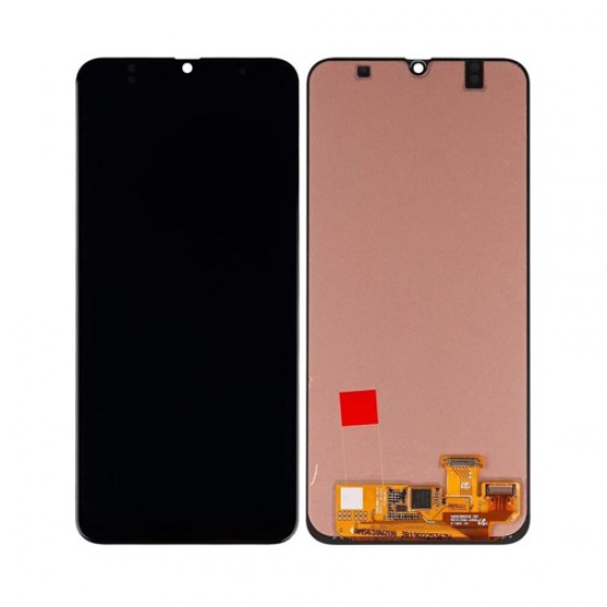 LCD With Touch Screen For Samsung A30 - Black