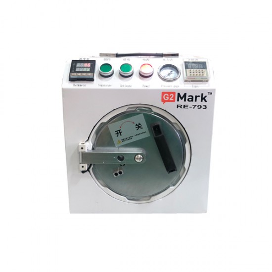 G2Mark RE-793 Bubble Remover Machine With Safety Lock Feature