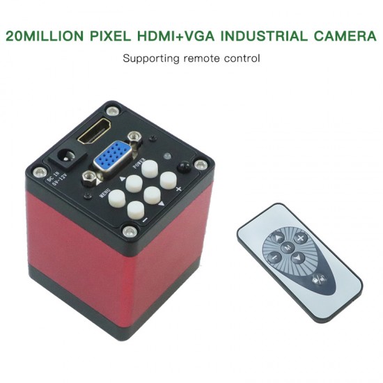 G2Mark HDMI Digital Microscope Camera for Stereo Microscope Dual Display Output ( 20MP 1080P )