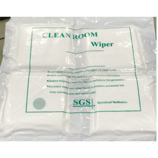 LCD Cleanroom Wiper Cleaning Cloth For Mobile Touch Screen And Camera Lens 