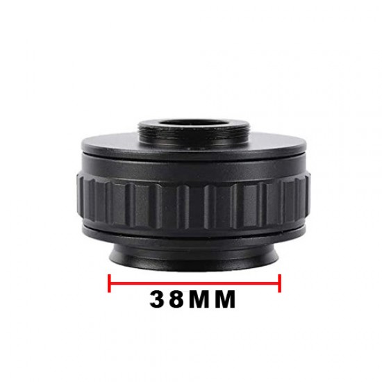 0.5X C-Mount Lens 0.5X CTV Adapter For Trinocular Microscope Camera (38 MM )