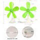 Portable Clip Electric Fan Super Soft Wind With Five Leaf ( AC Input )