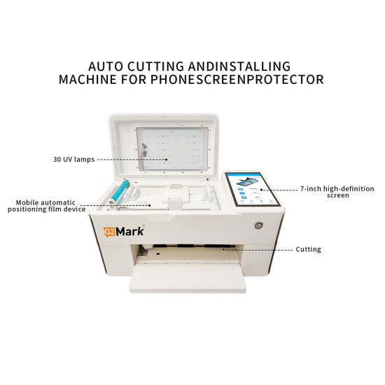 G2Mark Sticker / Screen Guard Cutting Machine With Auto Laminate and UV Curing Lamp Lifetime Updates & Unlimited Cutting (PFC 2300)