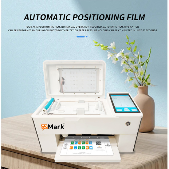 G2Mark Sticker / Screen Guard Cutting Machine With Auto Laminate and UV Curing Lamp Lifetime Updates & Unlimited Cutting (PFC 2300)