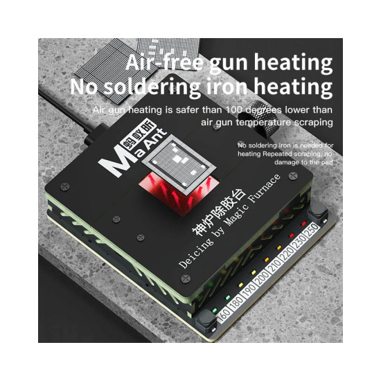 Ma Ant SL-2 IC Chip Heating Platform for Degumming (Upgraded)