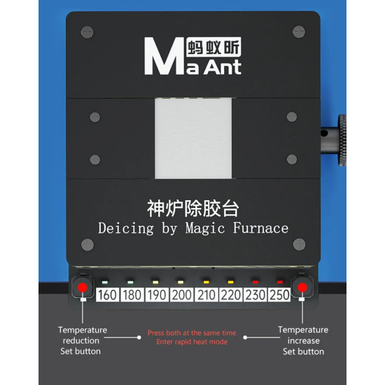 Ma Ant SL-2 IC Chip Heating Platform for Degumming (Upgraded)