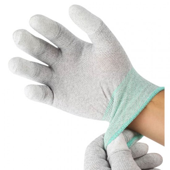 Mechanic AS02 Cardon Fiber Anti-Static Hand Gloves ( 1 Pair )
