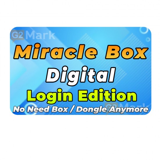 Miracle Box Digital - Login Edition