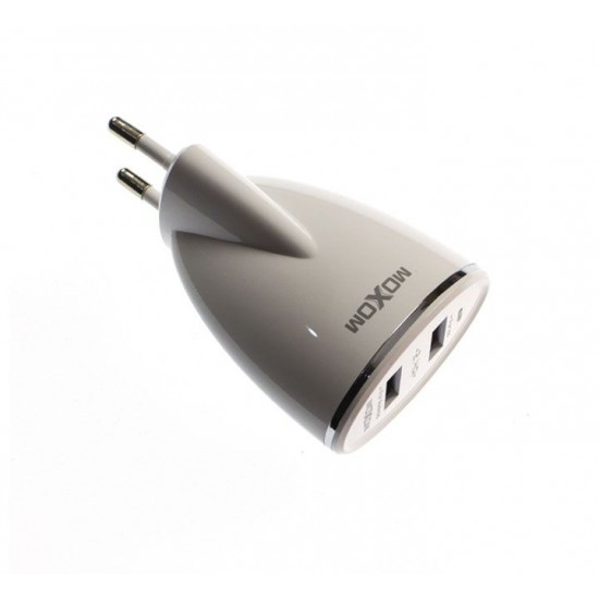 Moxom KH-23 Charger For Iphone With Cable (2.4A) - Premium Quality