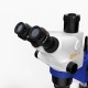 G2Mark RE-67T 6.5X-65X Trinocular Full HD Stereo Microscope With Zooming 0.5X CTV Camera Lens & LED Adjustable Light Exclusive Quality 