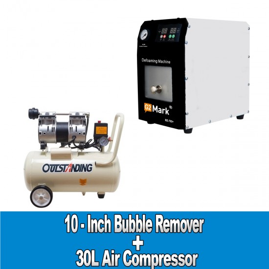 Bubble Remover RE-793+ With Air Compressor 30L 