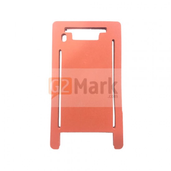 Laminating Red Mat Mold for Glass lens with frame For iPhone 7