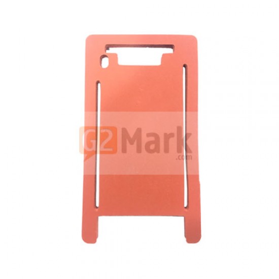 Laminating Red Mat Mold for Glass lens with frame For iPhone 5 / 6 / 6P   / 8 / 8P