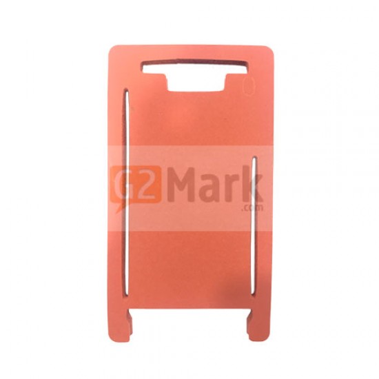 Laminating Red Mat Mold for Glass lens with frame For iPhone 7P