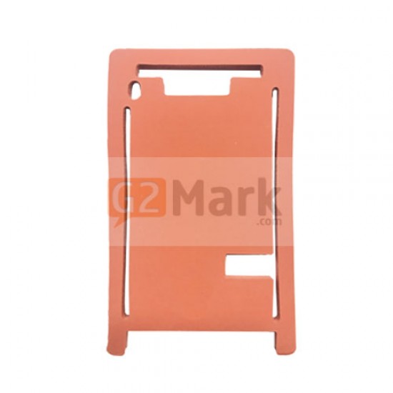 Laminating Red Mat Mold for Glass lens With frame For iPhone 8 Plus