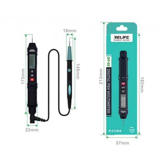 Relife DT-02 Pen Type Automatic Digital Multimeter