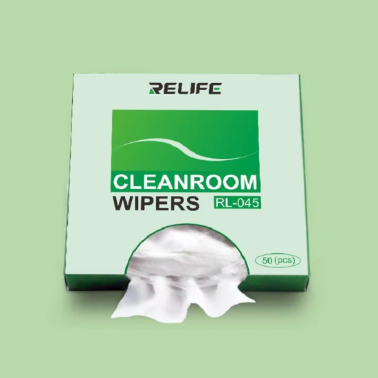 Relife RL-045 Antistatic Fiber Wipe Dustproof Cloth (50Pcs)