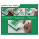 Relife RL-045 Antistatic Fiber Wipe Dustproof Cloth (50Pcs)