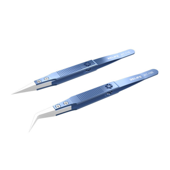 Relife RT-15E Anti-Static Ceramic Tweezer