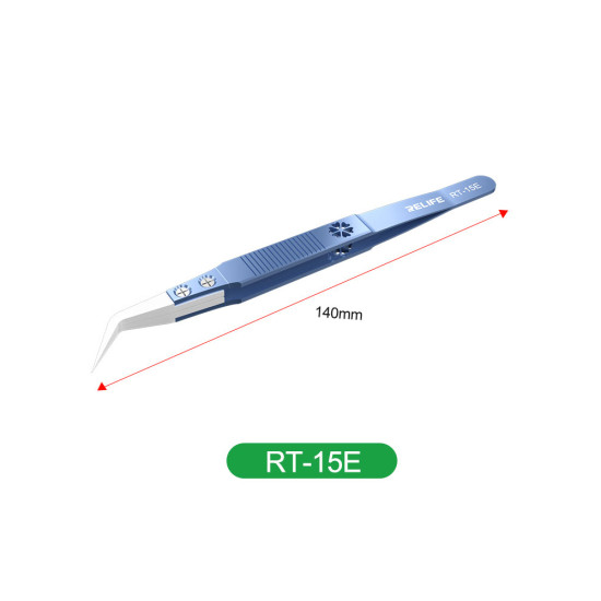 Relife RT-15E Anti-Static Ceramic Tweezer