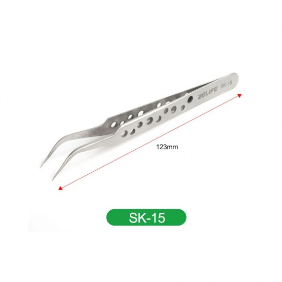 Relife SK-15 Anti-static Stainless Precision Tweezer