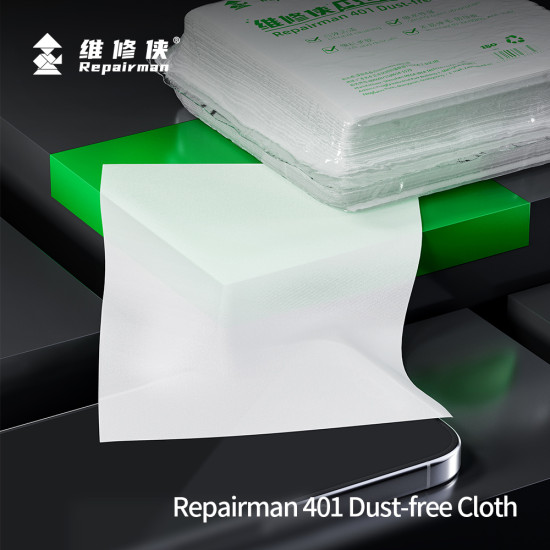 Repairman 401 Microfiber Anti-Static Dust-free Cleaning Cloth (401Pcs)