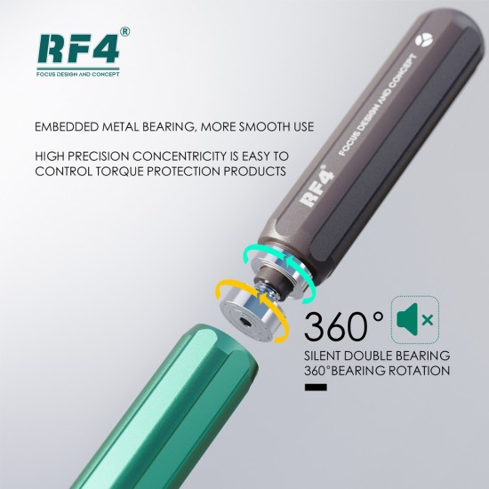 RF4 RF-SD10 Superhard S2 Steel Magnetic Precision Screwdriver Set ( ✪ T2 Torxz )