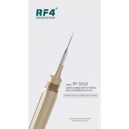 RF4 RF-SD10 Superhard S2 Steel Magnetic Precision Screwdriver Set ( 5Pcs Set )