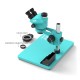 RF4 RF7050-28Pro ( RF7050TVP ) (3D Continuous Zoom) 7X~50X Trinocular Stereo Microscope With 0.5X CTV Camera Zoom Lens & LED Adjustable Light