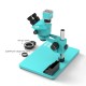 RF4 RF7050-28Pro ( RF7050TVP ) With RF4 4K Ultra HD Camera (3D Continuous Zoom) 7X~50X Trinocular Stereo Microscope With 0.5X CTV Camera Zoom Lens & LED Adjustable Light