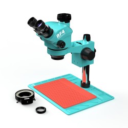 RF4 RF-MO3 Sliding Microscope Stand Base Aluminum Alloy Silicone Heat  Resistance Maintenance Mat Wholesale