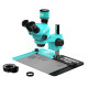 RF4 RF7050TVP (2024 Edition 3D Continuous Zoom) 7X~50X Trinocular Stereo Microscope With RF4 2K Camera Set