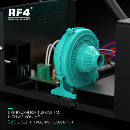 RF4 RF-H4 Lead-free ESD BGA Hot Air Soldering Rework Station (1200W)
