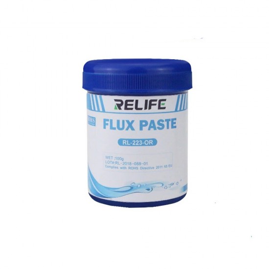Relife RL-223-OR Solder Paste Flux Lead-free Welding Paste (100Gram)
