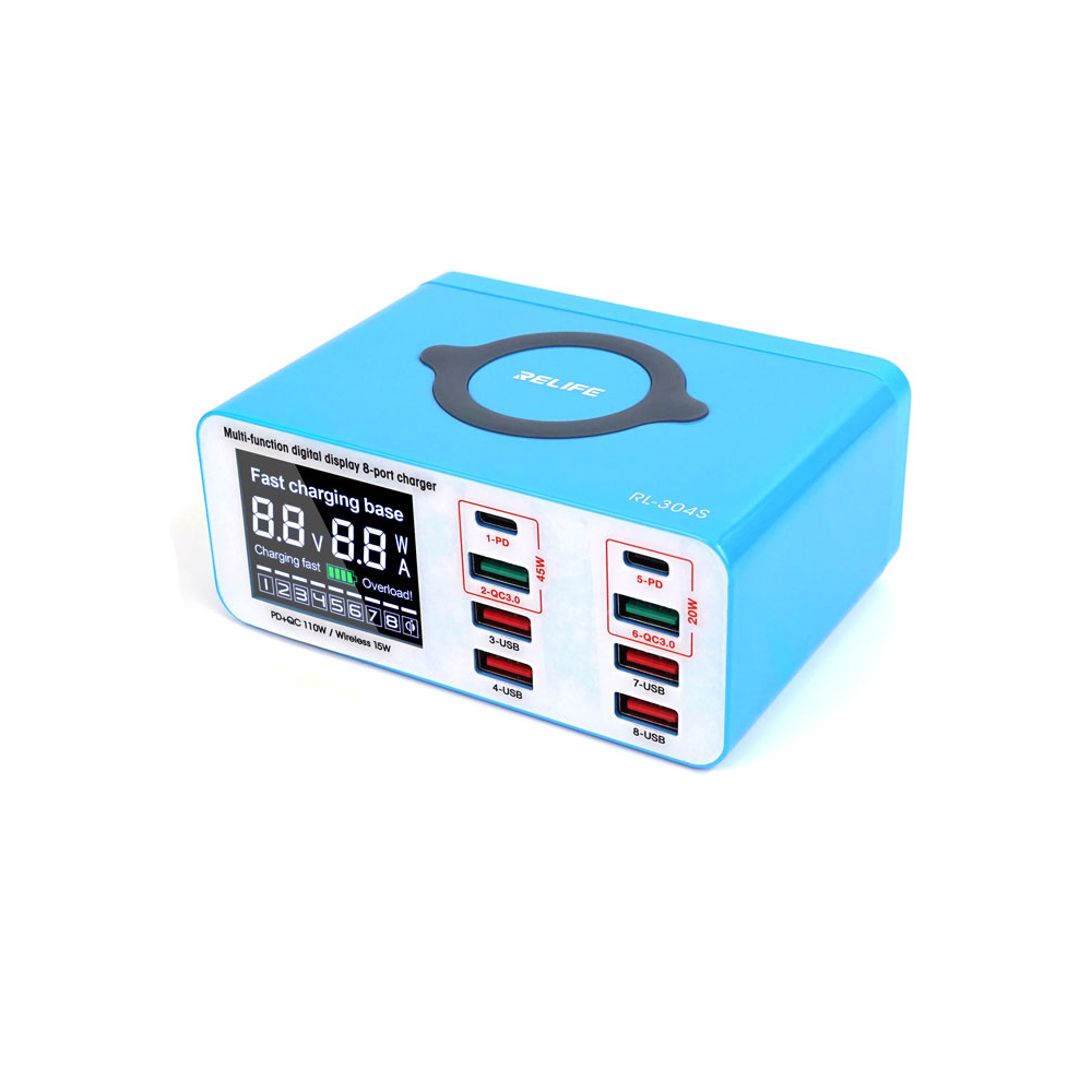 SUNSHINE SS-302A USB TESTER Compatible Quick Charge 2.0 and 3.0