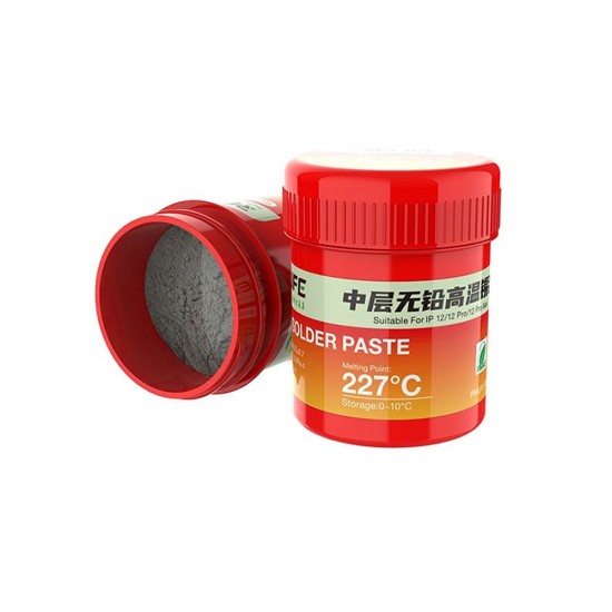 Relife RL-406 High Temperature Solder PPD Paste 227°C ( 40 Gram ) Containing Silver