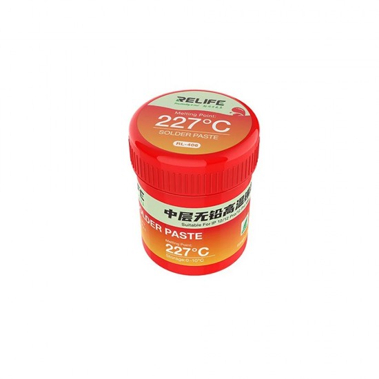 Relife RL-406 High Temperature Solder PPD Paste 227°C ( 40 Gram ) Containing Silver