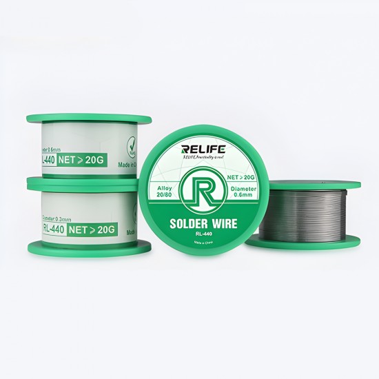 Relife RL-440 Medium Temperature Active Tin Solder Wire ( 0.5MM )