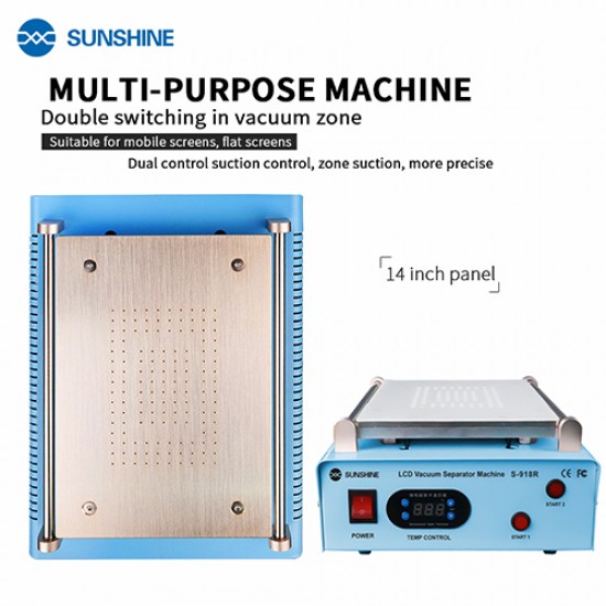 SUNSHINE S-918R 14 inch LCD Vacuum Separator Machine