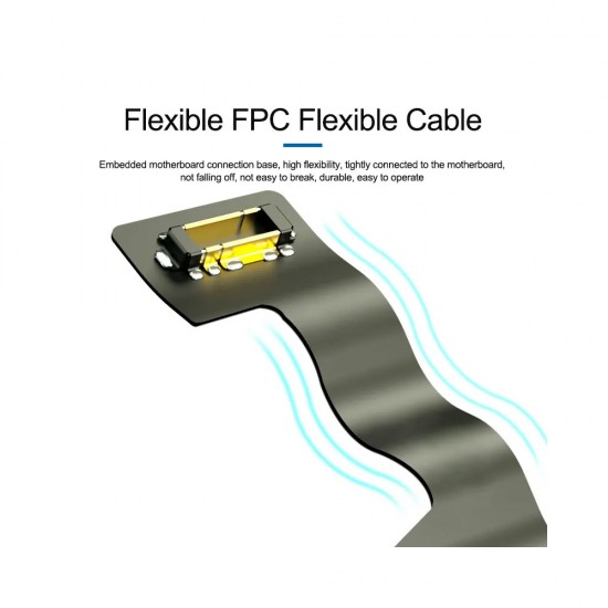 Sunshine SS-908B Snap-to-Use Flexible FPC Power Cable for iPhone 6-14 Series V8.0