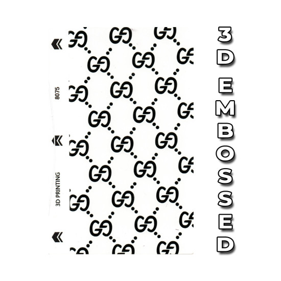 Mobile Phone Embossed 3 Layer Skin - 8075