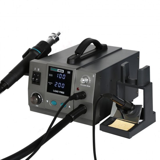 Sugon 9630 Hot Air Rework Station With Soldering Iron (760W) Sugon 9630 Hot Air Rework Station With Soldering Iron (760W)