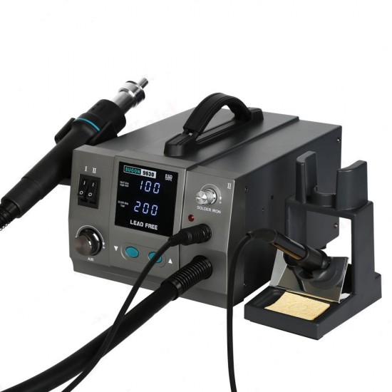 Sugon 9630 Hot Air Rework Station With Soldering Iron (760W)