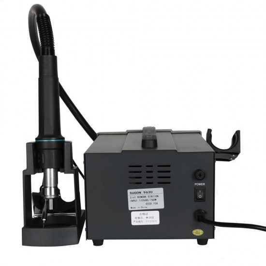 Sugon 9630 Hot Air Rework Station With Soldering Iron (760W)