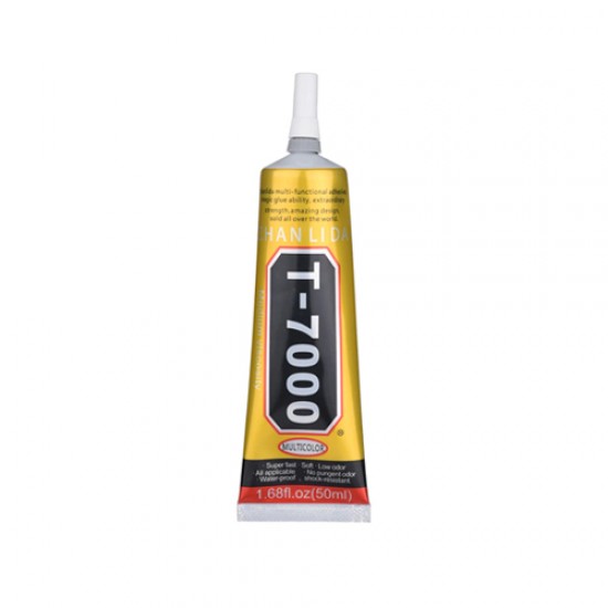 T-7000 Water Proof Magic Adhesives Glue For Electronic Component ( 50ML ) Black Glue 