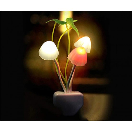 TROOPS Mushroom Colour Changing LED Night Lamp