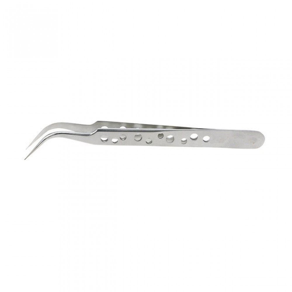 Precision Perforated Tweezer OS-15 - Bent