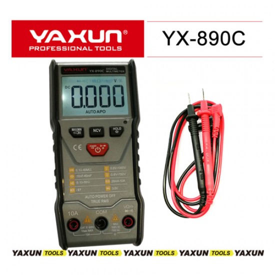 YAXUN YX890C phone repair specific autorange digital mini multimeter